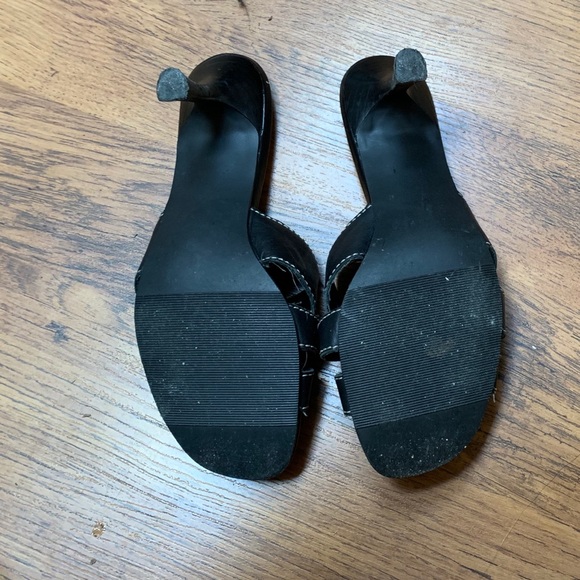 BRAND NEW black strappy heels - Picture 3 of 4